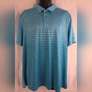 C9 By Champion Men's Short Sleeve Blue Polo Shirt Size XL B-2130